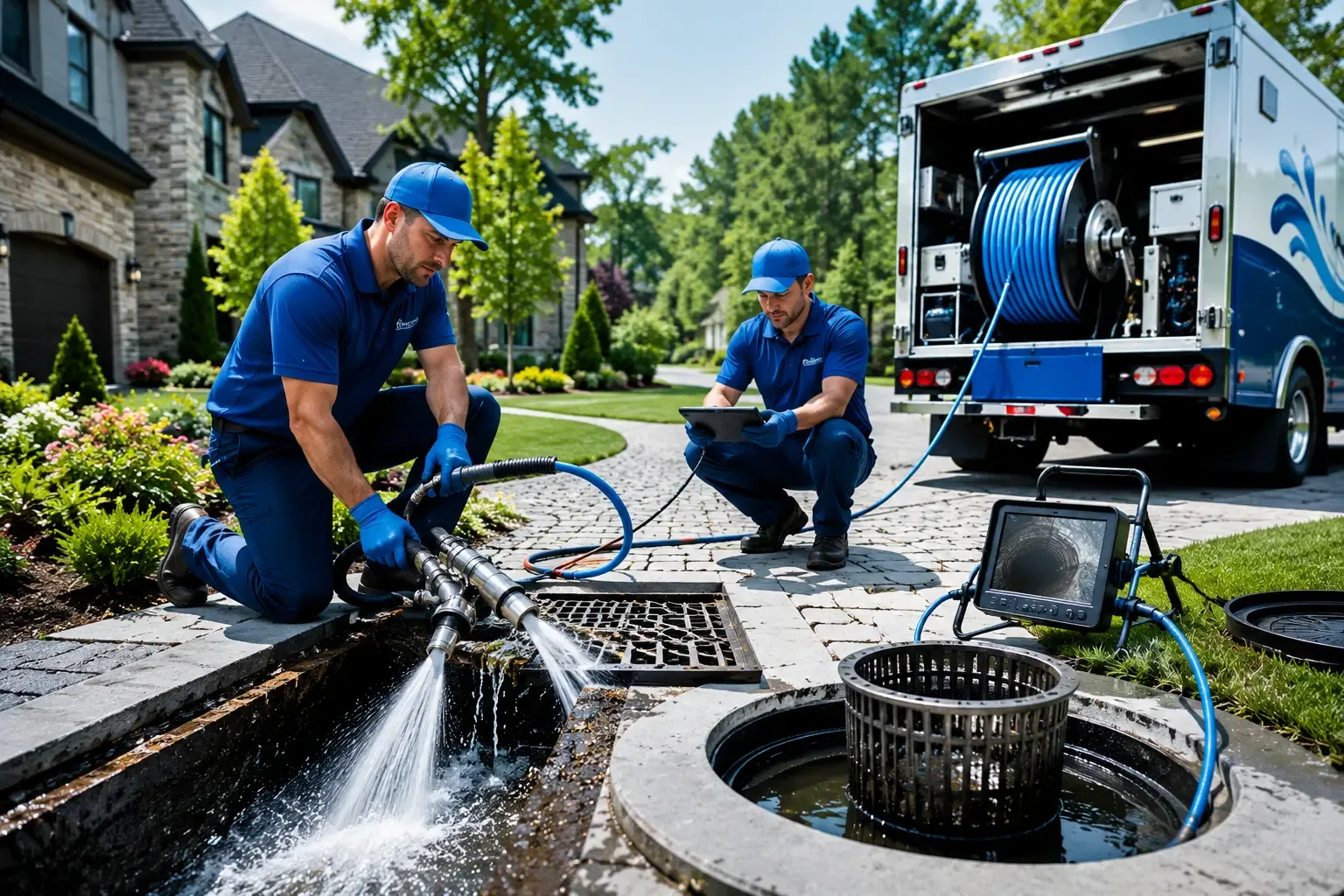 Local outdoor drain cleaning professionals in Dry Creek, WV